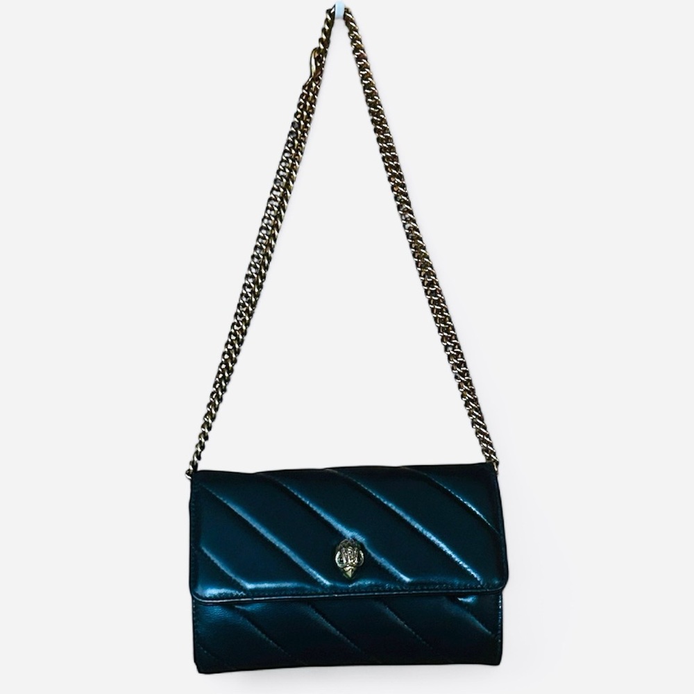 Elegant Black Quilted Chain Bag